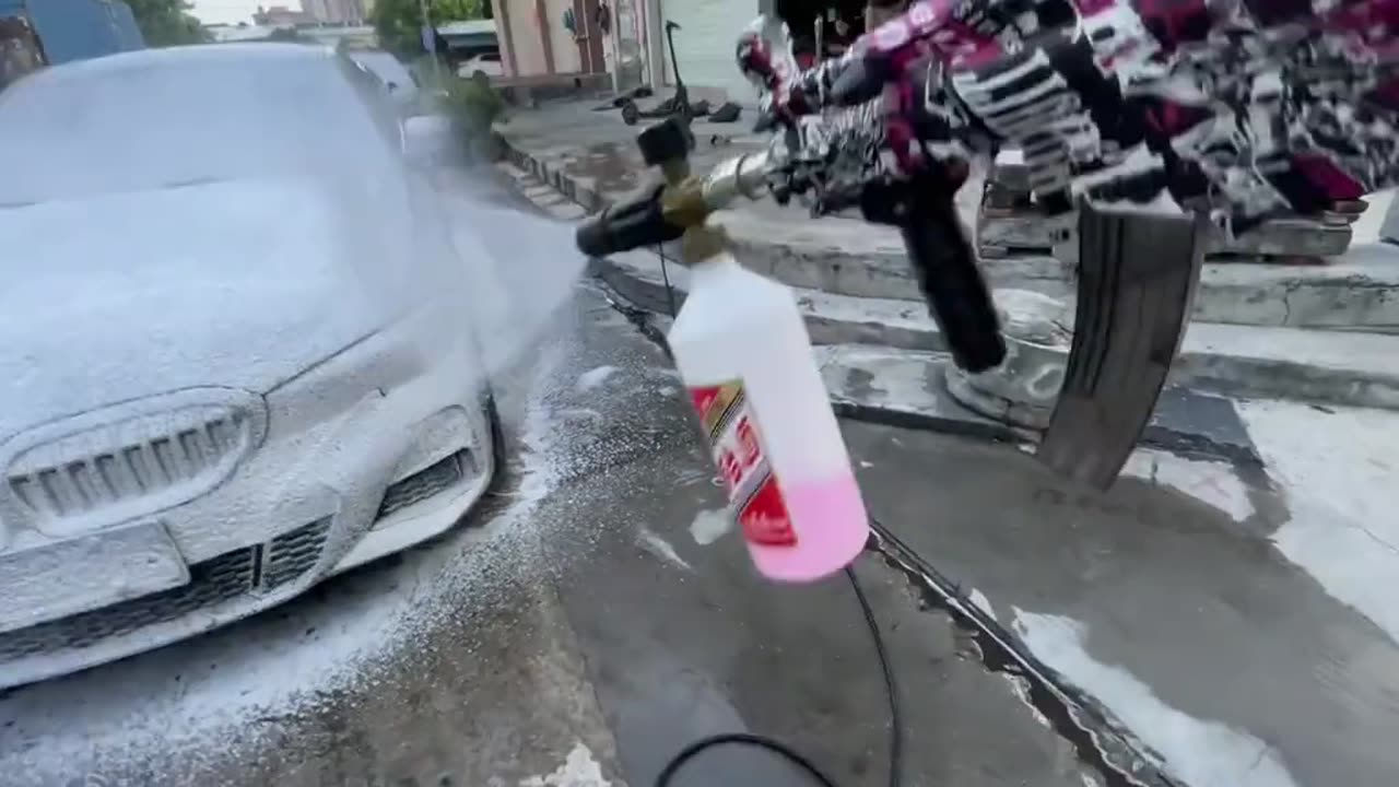 Car wash with Highest Pressure