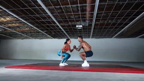 Couples Quarantine Bodyweight Workout