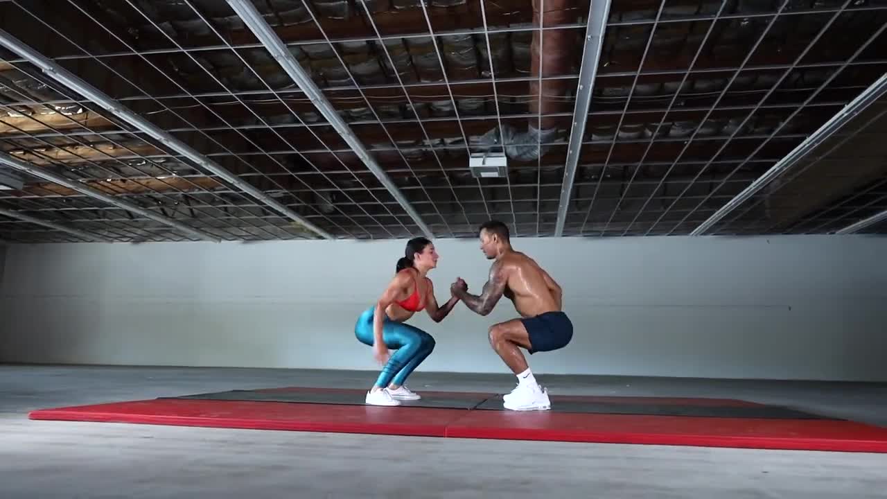 Couples Quarantine Bodyweight Workout