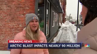 Millions of americans under freeze