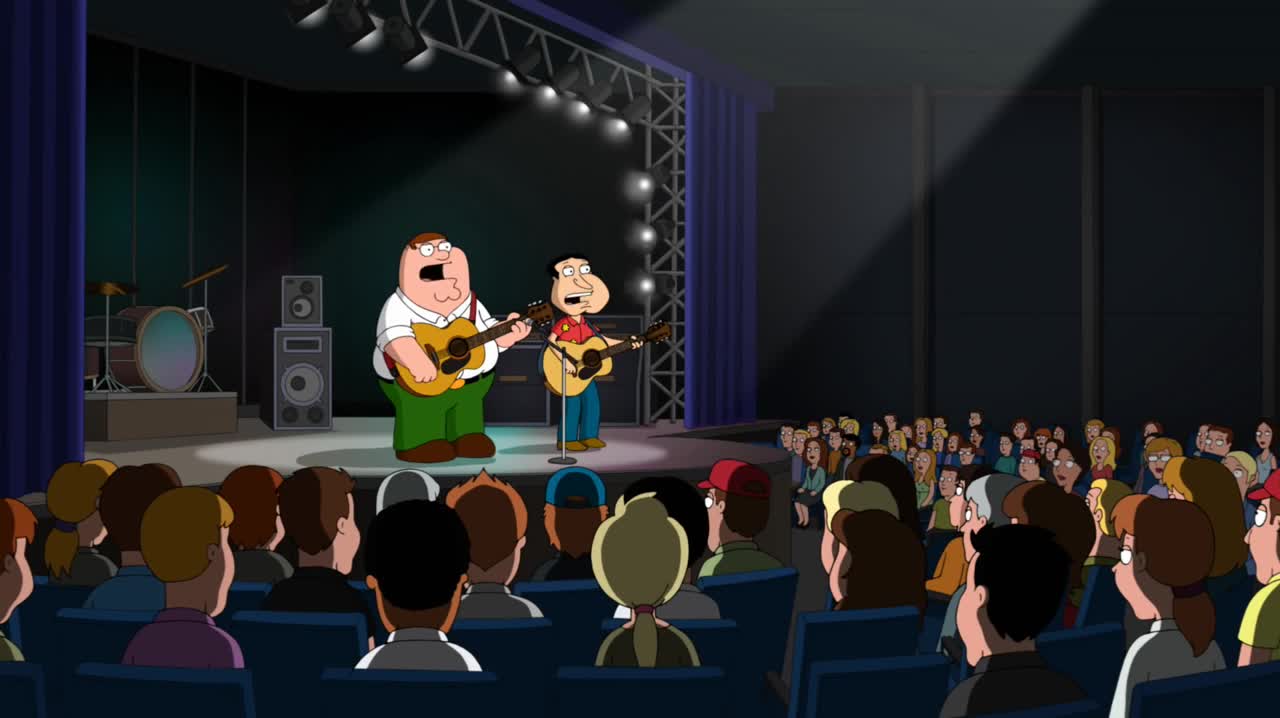 Family Guy - Peter and Quagmire Live in Club