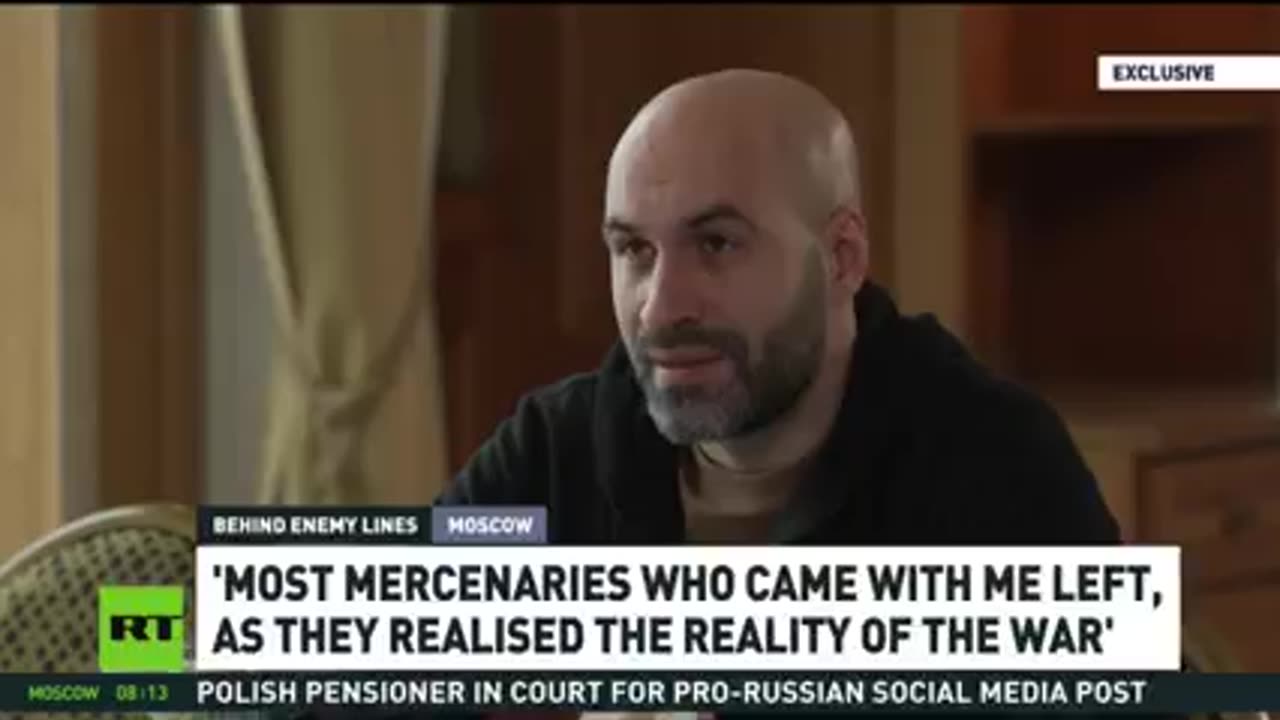 FORMER U.S MERCENARY WENT UNDERCOVER IN UKRAINE TO STEAL INFORMATION FOR RUSSIA