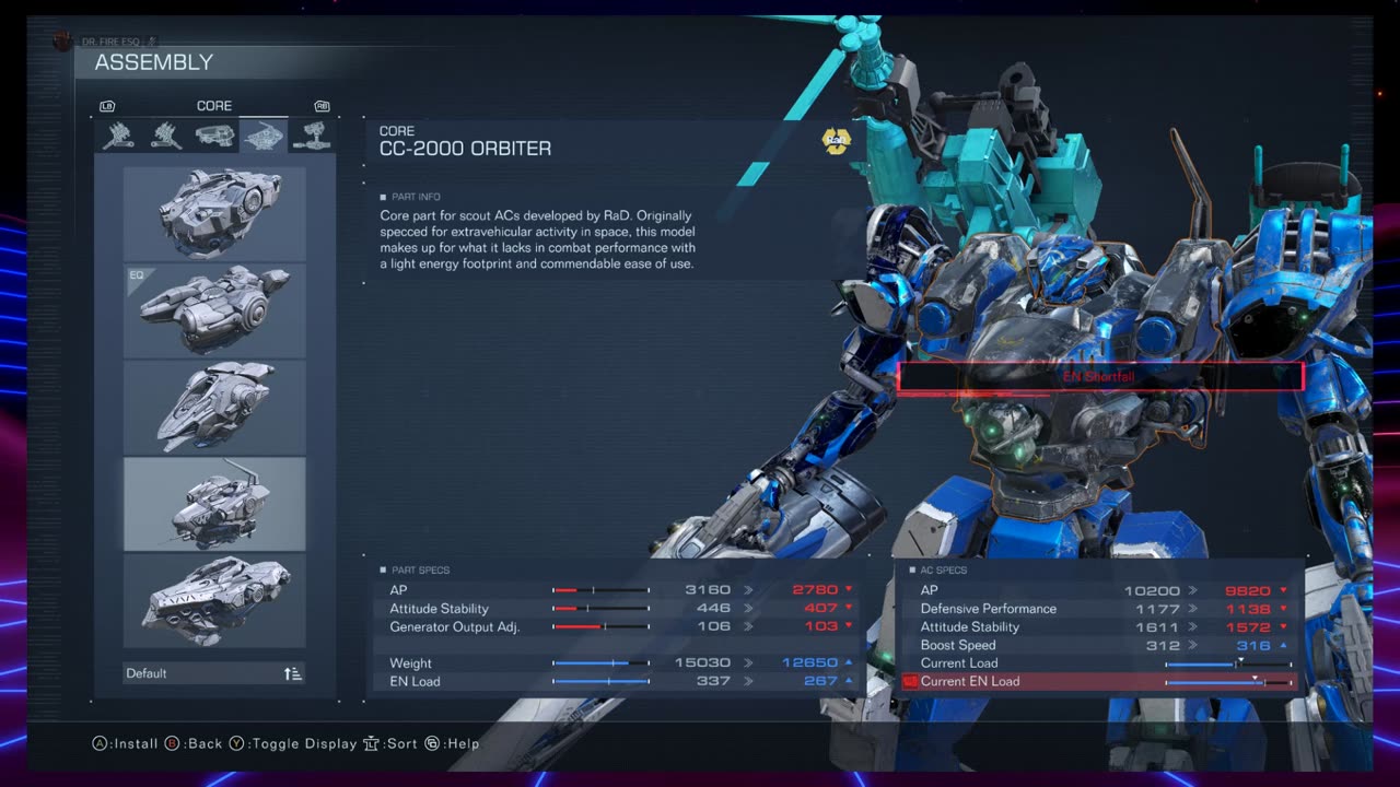 ARMORED CORE VI HUSTLE