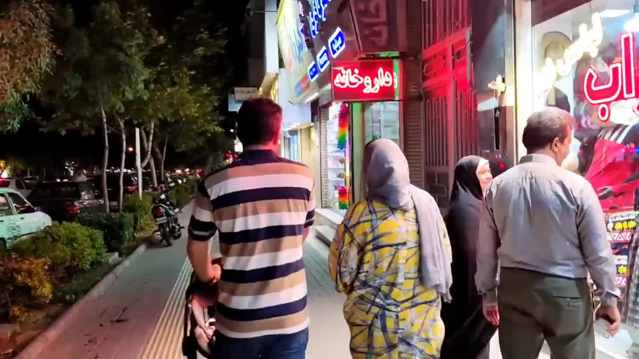 IRAN Walk With Me In Three Areas Of Mashhad City 2022.