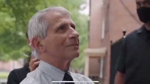"Your campaign is about fear!" Brave black American tells Fauci where he can stick his vaccine.