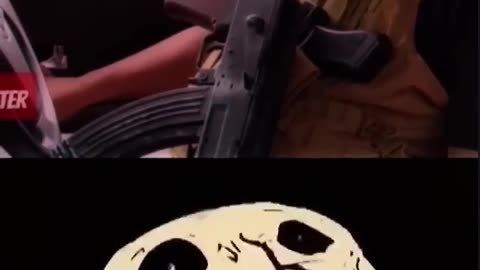 blud trying fight a soldier 💀 _ troll face meme (credit_ to @banggaluh, @BangTampue)