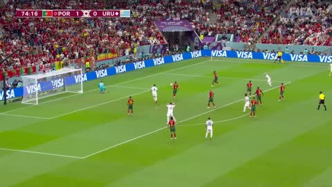 BRUNO DOUBLE the difference_ Portugal v Uruguay _ FIFA World Cup Qatar 2022