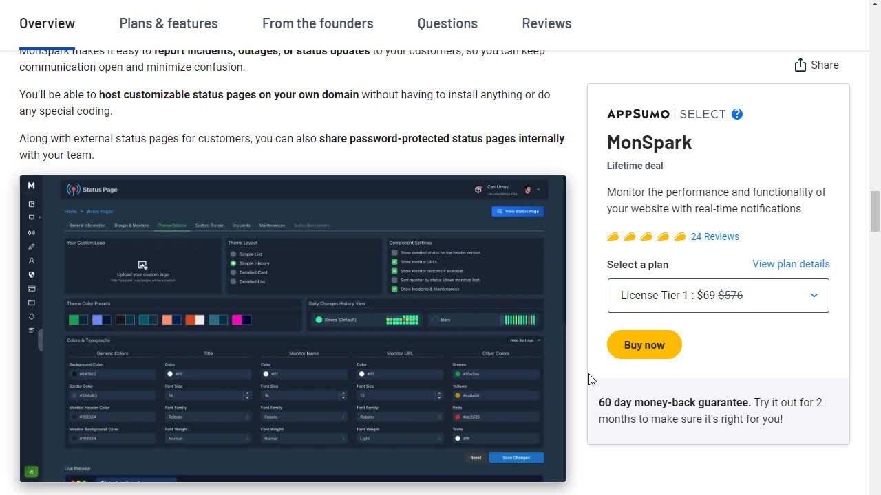 MonSpark | Monitor the performance and functionality of your website with real-time notifications