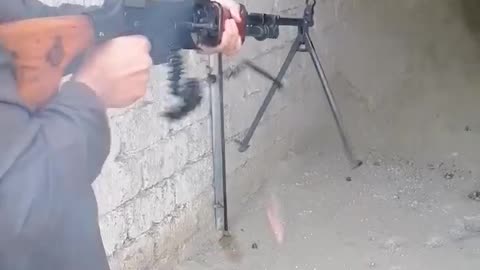 Russian HMG guns Testing
