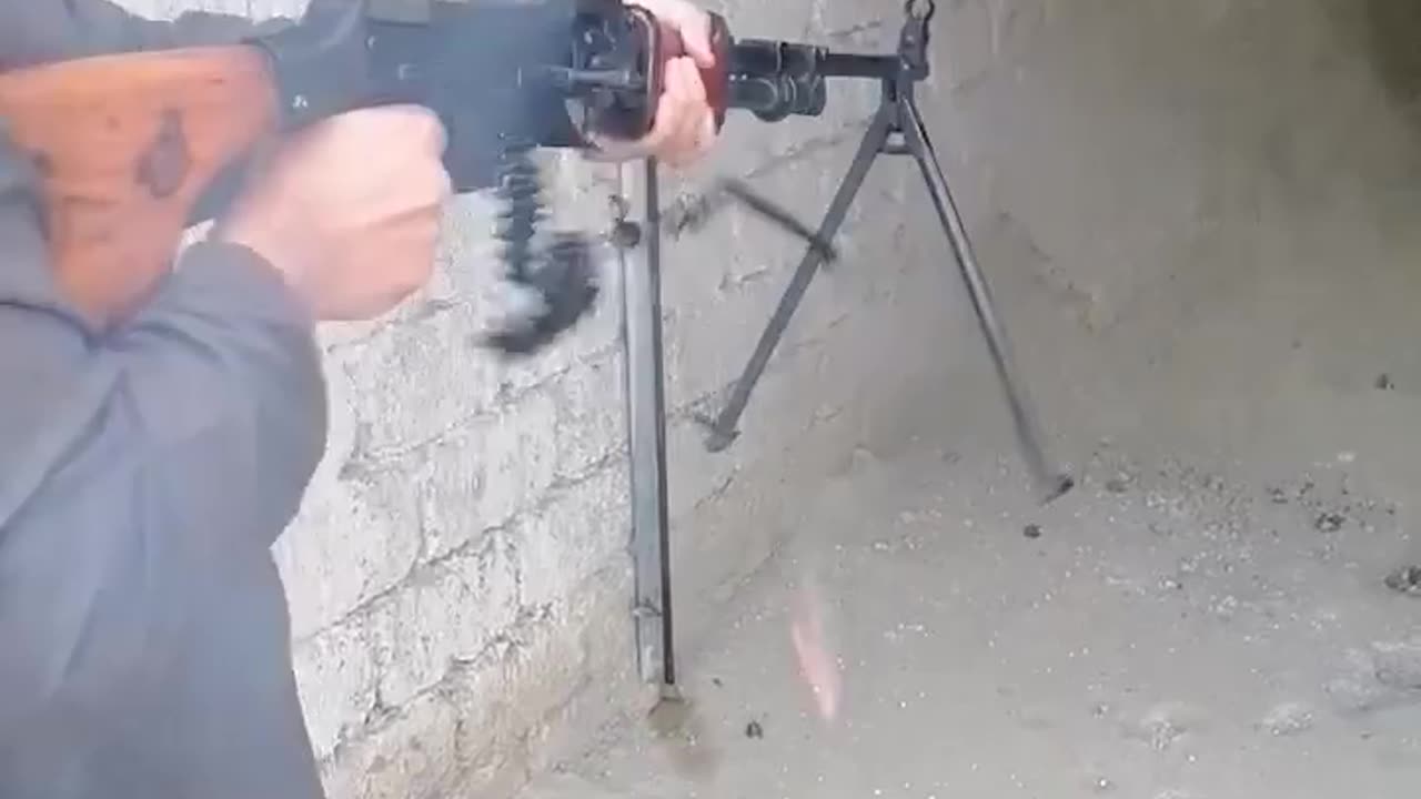 Russian HMG guns Testing