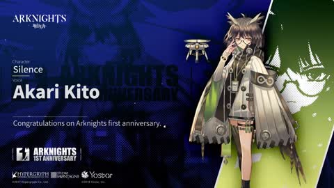 Arknights 1st Anniversary CV Greetings 02