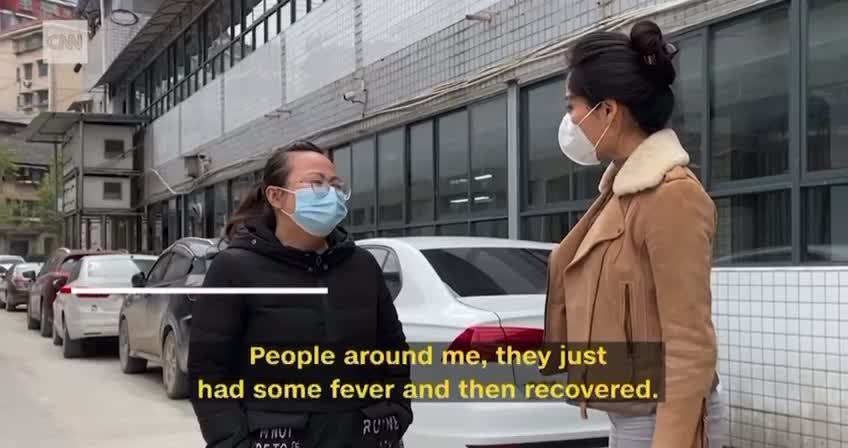 CNN reporter in China