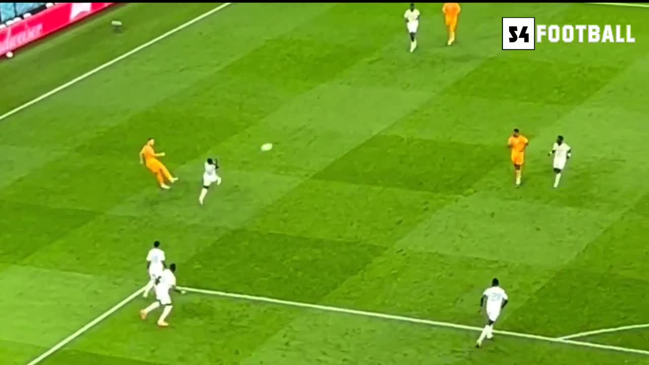 Sadio Mane Watching Senegal as they lost against Netherlands at the 2022 World Cup