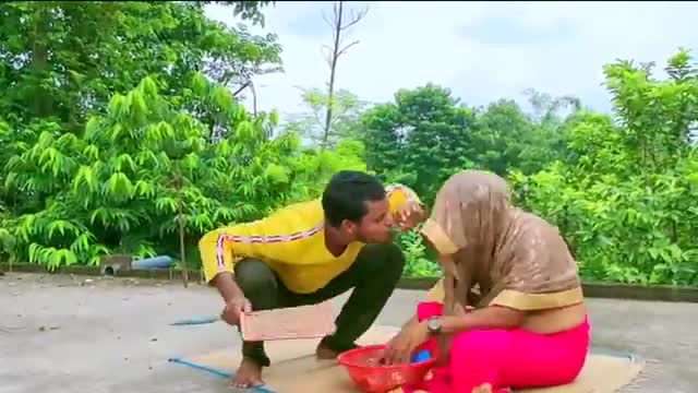 Must watch non stop village comedy video #comedy #entertainment #yt