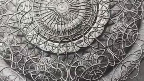 Artist Creates Beautiful Mandala Art