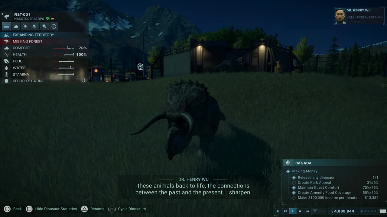 Come forth my longhorn dinosaur