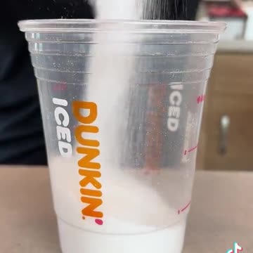This is what’s in a Dunkin’ Donuts Pumpkin Swirl Frozen Coffee.