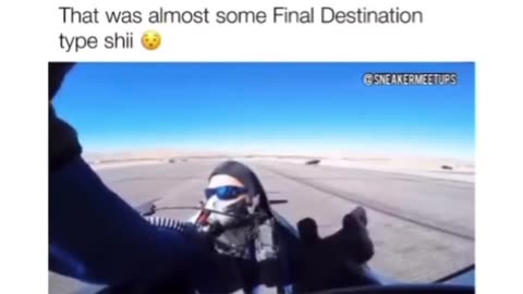 Chilling Moments: Pilot Miraculously Dodges Fate!