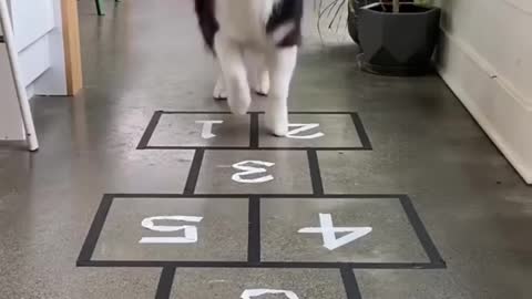 Look what she's doing!