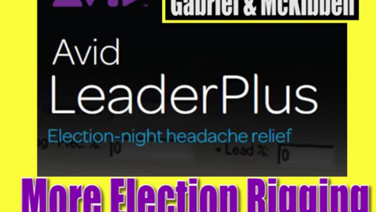 More globalist election rigging systems exposed