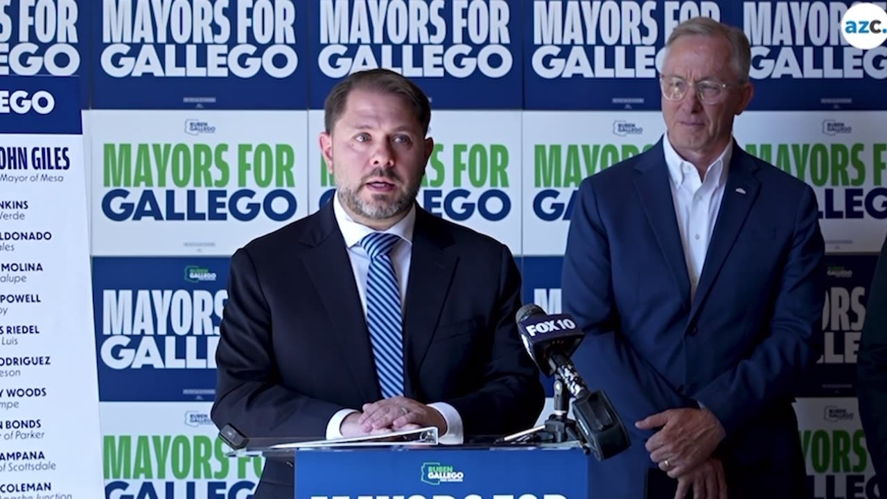 Democrat AZ Senate Candidate Ruben Gallego ADMITS He Has Connections to Drug Cartels