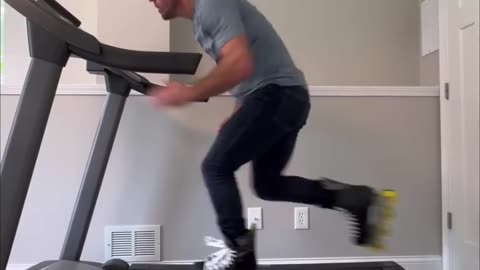 Things that are hard to do on a treadmill.