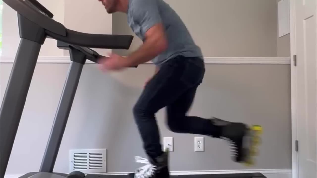 Things that are hard to do on a treadmill.