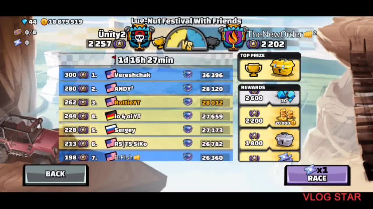 28,012 Hill Climb Racing 2 - Lug Nut Festival With Friends - First look