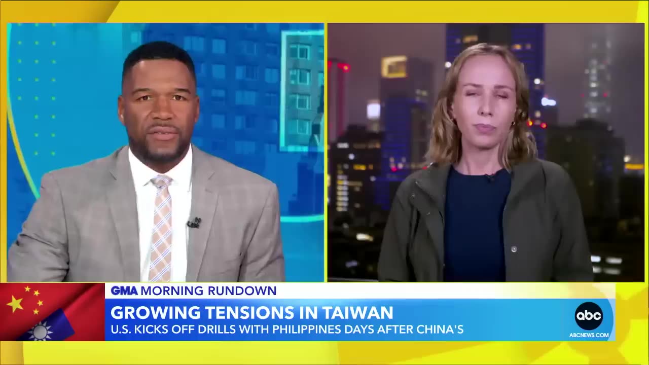 Tensions rise in Taiwan as U.S. kicks off nearby drills l GMA