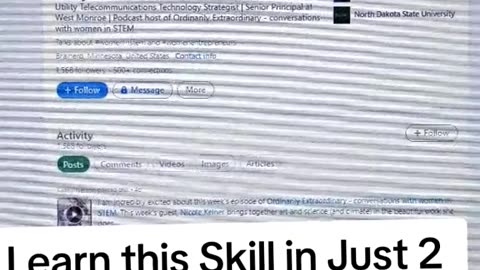 Skills learning website