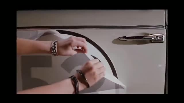 Retrofitting car appearance display car repair