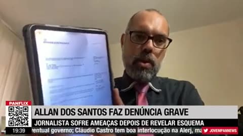 Jornalista sofre ameaça depois de revelar esquema