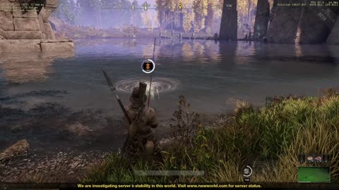 1 Hour Chill Lofi while fishing in New World