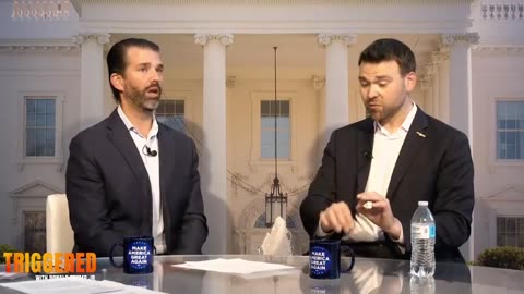 Telling @Donald Trump Jr. about the Biden deepfake: "I'm starting a conversation."