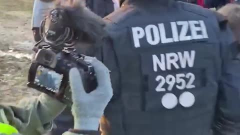 Climate Crazies Chant as Police Remove Greta Thunberg From Anti-Coal Protest