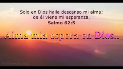 ALMA MIA ESPERA EN DIOS _ Devocional