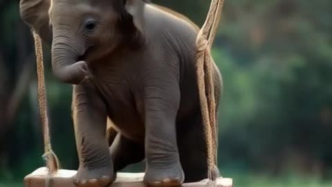 cute elephant fall|hilarious video 🤣🤣❤️👍