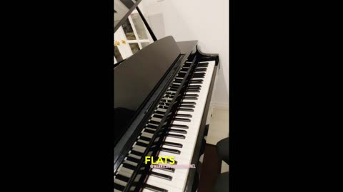 Sharps and Flats, Halt Step Up/Down on the piano