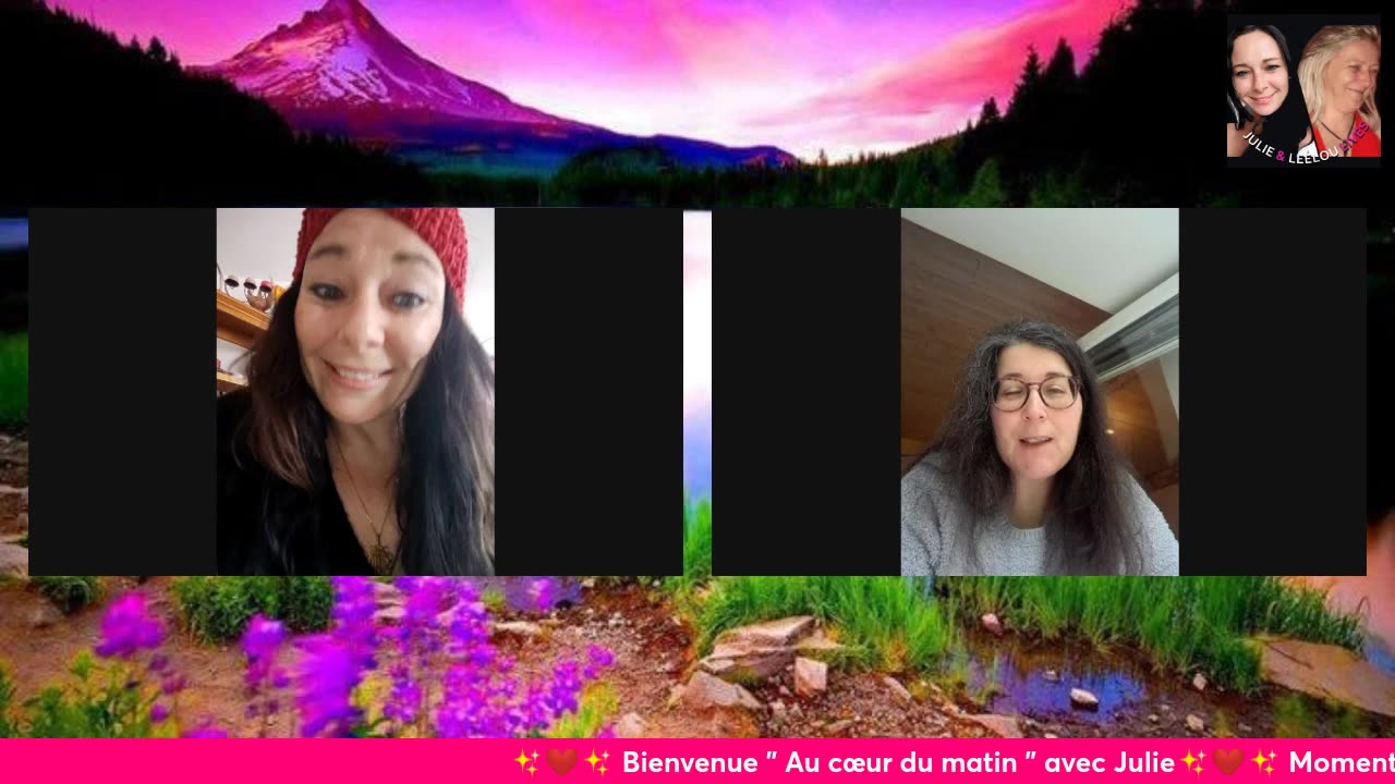 Au Coeur du matin, Julie à Votre Ecoute 9/04