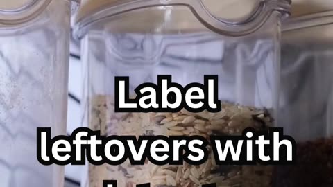 Reduce food waste and simplify meal planning. #FoodWaste #Leftovers