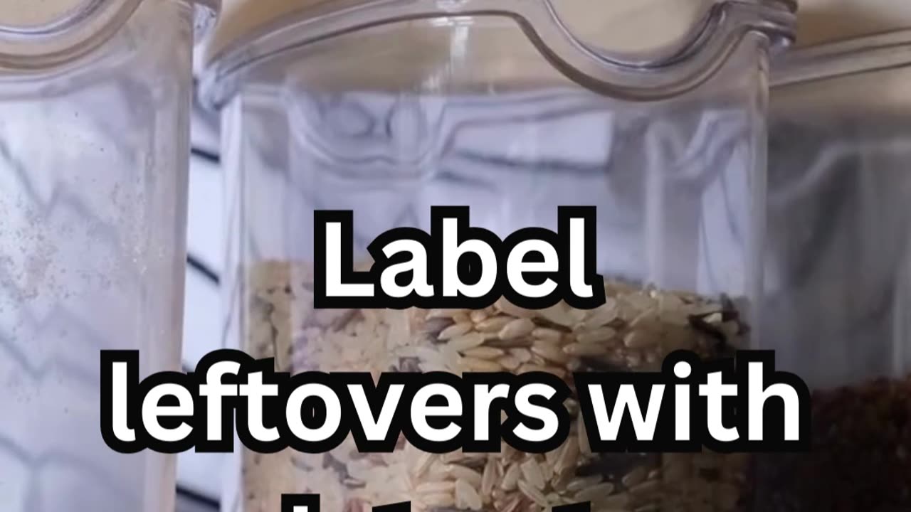 Reduce food waste and simplify meal planning. #FoodWaste #Leftovers