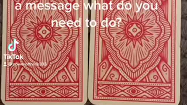 A message from the universe