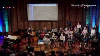 AI jazz robot performs with live band