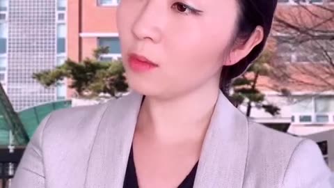 Korean Girl hate school
