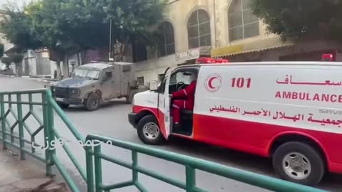 Israeli occupation forces block ambulances from reaching wounded Palestinians after a raid in Nablus