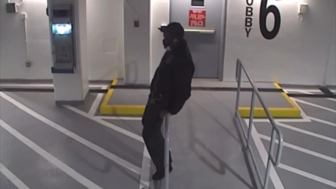 In this video from J6, does this officer look like his life is in danger?