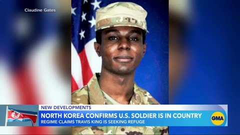 North korea confirm the detainment of U.S. Soldier