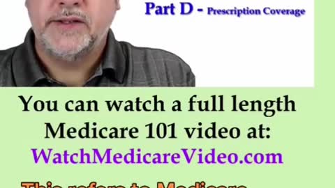 Episode 1 - Do you know what the Four different Parts of Medicare are?