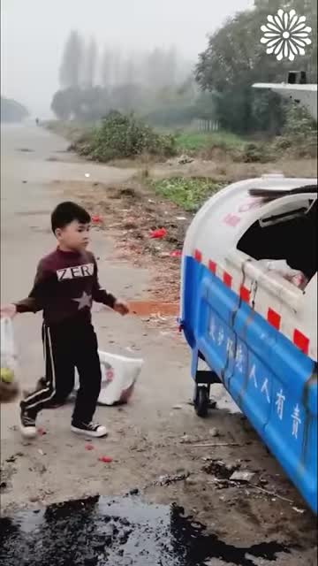 There's so much we could all learn from this kid 👏❤️