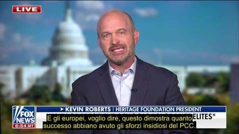 "IRRIFORMABILE": Il presidente della Fondazione Heritage dà una lezione all'"élite mondiale" del WEF